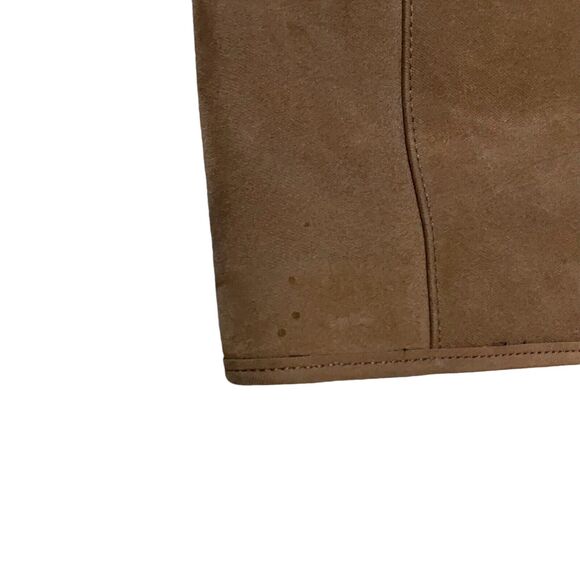 Diane Von Furstenberg Garment Suit Bag Luggage Canvas Suede Wardrobe DVF Travel - Picture 10 of 16